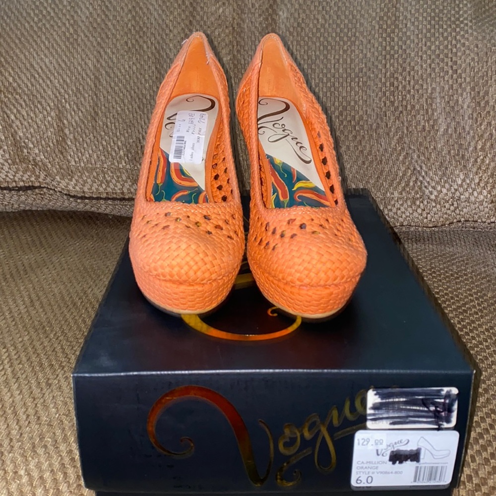 Vogue CA-MILLION ORANGE Heels